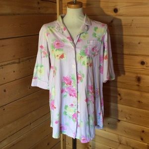 3/$15 Soft Ralph Lauren Pajama Shirt Size Large